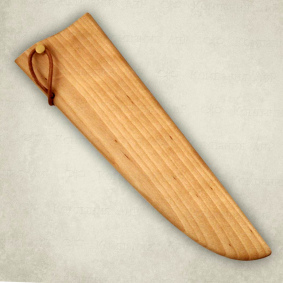 Нож Мясницкий - деревянные ножны к ножу. Береза