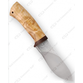Нож Гепард. Рукоять карельская береза. Сталь 95Х18