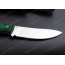 Нож Горностай. Цельнометаллический. G10 (чёрно-зеленая). Мозаичные пины. Насечка на обухе