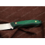 Нож Горностай. Цельнометаллический. G10 чёрно-зеленая