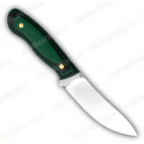 Нож "Горностай". Цельнометаллический. G10 (чёрно-зеленая)