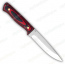 Нож Пескарь. Цельнометаллический. G10 (черно-красная). Без гравировки. Отверстие под темляк