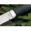 Нож Пескарь. Рукоять карельская берёза стабилизированная зелёная. Алюминий