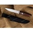 Нож Пескарь. Цельнометаллический. Орех