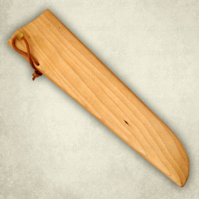 Нож Для нарезки ветчины - деревянные ножны к ножу. Береза