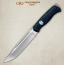 Нож Леший-Т. Цельнометаллический. G10 черно-синяя