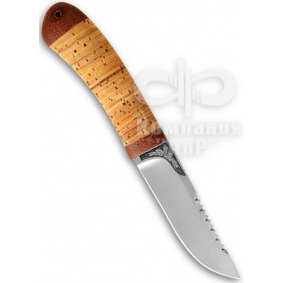 Нож Робинзон-2. Рукоять береста. Сталь 95Х18