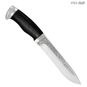 Нож Шаман-1. Рукоять граб. Алюминий