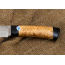 Нож Шашлычный-большой. Рукоять карельская береза. Сталь 95Х18