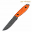Нож Жулан-Т. Цельнометаллический. Микарта оранжевая. Стоунвош