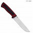 Нож Бекас-Т. Цельнометаллический. G10 чёрно-красная