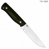 Нож "Стриж". Цельнометаллический. G10 (чёрно-зелёная)