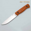 Нож Стриж-Т. Цельнометаллический. Микарта оранжевая