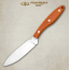 Нож Траппер М. Цельнометаллический. Микарта (оранжевая)
