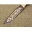 Нож Торнадо-2 Орел. Клинок дамаск. Вариант 1