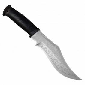 Нож Лапа-2. Рукоять кожа