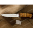 Нож Гвардия. Рукоять комбинированная карельская береза, текстолит. Алюминий