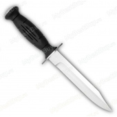 Нож "Вишня" НР-43. Черная пластиковая рукоять