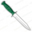 Нож Вишня НР-43. Зелёная пластиковая рукоять
