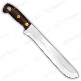 Нож Бизон мачете. Цельнометаллический. Рукоять текстолит