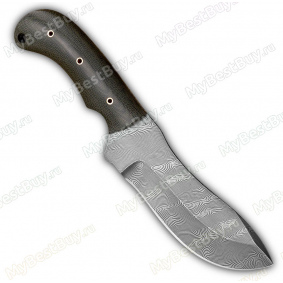 Нож Н70. Цельнометаллический. Текстолит. Дамаск